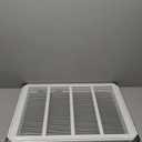 HVAC Premium 16" X 22" Steel Return Air Filter Grille for 1" Filter - Removable Face/Door - HVAC DUCT COVER - Flat Stamped Face - White [Outer Dimensions: 18 5/8"w X 24 5/8"h]