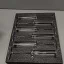 BACLIFE Crystal Champagne Flutes Set of 6 - Hand Blown Champagne Glasses With Long Stem - 6.5 oz Elegant Sparkling Wine Stemware - Unique Gift for Valentine's Day,Birthday,Wedding - Clear