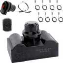Ignitor Replacement Kit for Charbroil, 5 Outlet Ignition Module with Wires and Switch Buttons for Charbroil Most Models Ignition System, Original Part G515-0030-W2