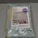 MIULEE Linen Texture Curtains for Bedroom Solid 100% Blackout Thermal Insulated Seafoam Green Curtains Grommet Room Darkening Drapes for Living Room Nursery 52x45 Inch (2 Panels)