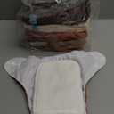 ALVABABY Baby Cloth Diaper 6 Pack with 12 Inserts One Size Cloth Diaper Covers Adjustable Washable Reusable for Baby Girls and Boys