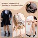 MANZI 12 Pairs Women's Ankle High Sheer Socks (Beige)