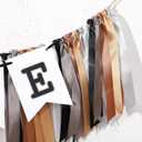 Cookie One High Chair Banner - First Birthday Party Decorations , Milk and Cookies Highchair Banner , Cookie Themed Cake Smash Party Decor , 1st Birthday Ribbon Banner