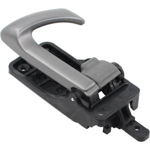 ApplianPar Gray Front or Rear Left Driver Side Interior Door Handle for Santa Fe 2007 2008 2009 2010 2011 2012