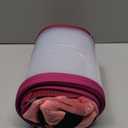 Inflatable Dog Cone Collar for Large Medium Small Dogs, Soft Dog Donut Collar Adjustable Recovery Cone for Pets After Surgery, Extra Enhanced Anti-Licking Guard Shield (Mangosteen, X-Large)