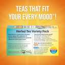 Twinings Herbal Tea Variety Pack, 20 Count (Pack of 1), Formerly Assorted Herbal, Includes 5 Flavours, Naturally Caffeine-Free, Enjoy Hot or Iced, 20 Teabags (EXP 07/03/27)