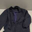 LookbookStore Suit Jackets for Women Blazers Navy Blue Blazer Business Casual NVY Blue Work Office Business Jacket Size Small Fits Size 4 6