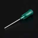 uxcell Industrial Blunt Tip Dispensing Needle with Luer Lock for Liquid Glue Gun, 18G 1", 60 Pcs Green