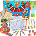 Paw Patrol Stationery Set - Bundle with Art Kit with Coloring Pages, Stickers, Tattoos, Stampers, Pencils, More | Chase, Marshall, Skye Activity Kit