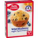 Betty Crocker Wild Blueberry Muffin and Quick Bread Mix, Wild Maine Blueberries Inside, 16.9 oz
