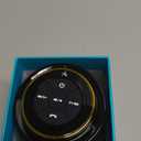 XLEADER (Upgraded Pro Shower Speaker, Certified IPX7 Waterproof Bluetooth Speaker, 8W Crystal Sound&Rich Bass, 15H Playtime, with Suction Cup&Silicone Lanyard,Ideal Gifts, SoundAngel Mate(2 Gen) Gold