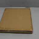 HPC Decor 12in Round Wood Tray - White, Distressed, Farmhouse Rustic - Decorative Tray for Living Room, Coffee Table, Kitchen Table or Farmhouse Serving Tray