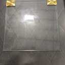 End Table 22", Gold