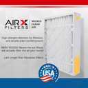 AIRX FILTERS WICKED CLEAN AIR. 20x20x5 Air Filter MERV 8 Compatible with Honeywell FC100A1011 Furnace Filter 2 Pack