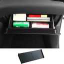 Center Console Glove Compartment Storage Divider for 2022-2025 NX&2023-2025 RX,ABS Glove Box Organizer Compatible with NX RX Accessories,Center Console Organizer for RX NX