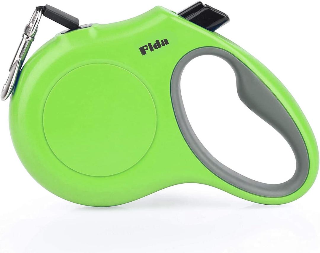 Fida Retractable Dog Leash, 16 ft Dog Walking Leash for Small Dogs up to 26lbs, Soft Grip, Tangle Free, Blue