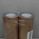 2 Rolls 11.8" Wide Cover 40 Sq.Ft Peel and Stick Floor Tile Roll, Durable Self Adhesive Vinyl Flooring Wood Grain Linoleum Flooring Tile DIY for Kitchen, Bathroom, Living Room, Dark Brown Herringbone