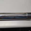LCGP 2.5 Inch Straight Exhaust Pipe, 2.5" Stainless Steel Straight Muffler Replacement Pipe, 48" Length Mandrel Exhaust Tube with Two Lap Joint Band Clamps(New Version)