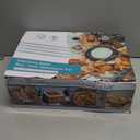 TeamFar Bakeware Sets of 7, Stainless Steel Bakeware Sets for Oven, Baking Sheet & Toaster Oven Pan, Square & Round Cake Pan, Muffin Pan & Loaf Pan, Lasagna Pan, Healthy & Sturdy, Dishwasher Safe