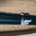 URBANVISTA 10 Pack Metal Fence Posts, 4 FT Heavy Duty U-Post, Green Garden Stakes, No-Dig Post Anchors for Wire Fences, Temporary Fencing, Electric Fence, and Corner Support
