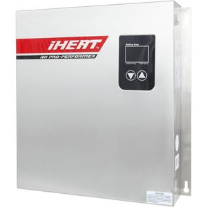 AHS24-D 240V 100A 24KW Stainless Steel Enclosure 3/4" MIP 16" by 17" by 3.5" Electric Water Heater, 17.5 lb (24 KW)
