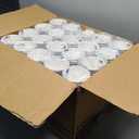 Dixie PerfecTouch 16 oz Paper Coffee Cups By GP PRO, Coffee Haze Design, 500 Count (25 Disposable Cups Per Sleeve, 20 Sleeves Per Case), 5356DX
