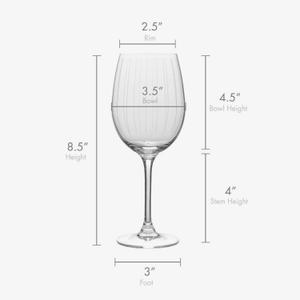 Mikasa Cheers White Glasses Pack 1, 16-Ounce Elegant Glassware, Durable and Dishwasher Safe, Perfect for Everyday or Entertaining