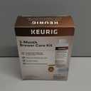 Keurig 3-Month Brewer Maintenance Kit Includes Descaling Solution, Water Filter Cartridges & Rinse Pods, Compatible Classic/1.0 & 2.0 K-Cup Coffee Makers, 7 Count