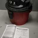 Vacmaster 2.5-Gallon* 2 Peak HP Wall Mountable Wet/Dry Vacuum VOM205P 1101