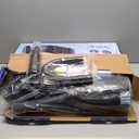 Wxtkkom Upgraded 112-Gal Oval Ice Bath Tub with Air Ring, Portable Multi-Layered Cold Plunge Tub - Foldable & Inflatable, with Lid