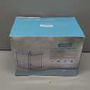 HIHEGD 2-Tier Bathroom Organizer with Dividers, Clear Under Sink and Pull-Out Cabinet Organizer for Kitchen and Pantry Storage