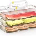 Moryimi Deli Meat Container for Fridge Organizers and Storage, Lunch Meat Container for Refrigerator Organizing, Deli Containers with Lids, Bacon Cheese Container for Refrigerator