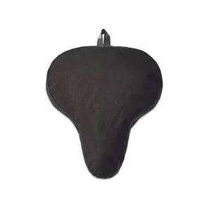 Black bike seat cover