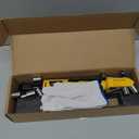 3/8" Cordless Ratchet Wrench for DeWalt 20V Max Battery - 75Ft-Lbs Brushless Motor Electric Ratchet Set with 0-300RPM Variable Speed, 8 Sockets, 3/8" and 1/4" Adapters,3" Extension Bar (Tool Only)