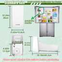 DA97-14474C, DA97-14474A Ice Container, DA97-12604D Ice Bucket Compatible with Samsung RF25, RF263, RF265, RF28, etc Series Refrigerators. Part Number: DA97-21040A, AP6034185, etc