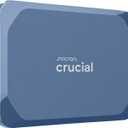 Crucial X10 4TB Portable SSD, Up to 2,100MB/s, USB 3.2 USB-C, External Solid State Drive, Compatible with Windows, Mac & Android, Durable Storage for Games, Photos & Files, Blue - CT4000X10SSD9-02