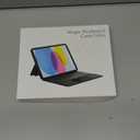 Magic Touchpad Keyboard Case for iPad Mini 7 (2024)/Mini 6 (2021) 8.3 inch, Slim Magnetic Folio with Type-C 7Colors Backlit TrackPad Keyboard fit iPad mini 7th (A17 Pro)/6th generation Purple