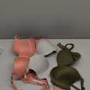 Fruit of The Loom Womens T-Shirt Bra, Desert Dusk/ Grey Heather/ Olive, 36C US