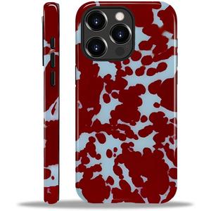 Compatible with iPhone 14 Pro Max Case - Dual-Layer Protection, Hard Shell with Silicone Interior,Slim Scratch Resistant Shockproof for Woman Men - Tortoise Print