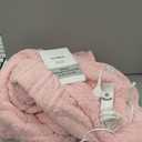 Eydna Electric Heated Blanket Full Size 72"×84" with 9 Heating Levels & 110Hs Auto Off，Double Sided Plush Sherpa, Energy Efficient, Machine Washable, for Couch & Bed, Light Pink