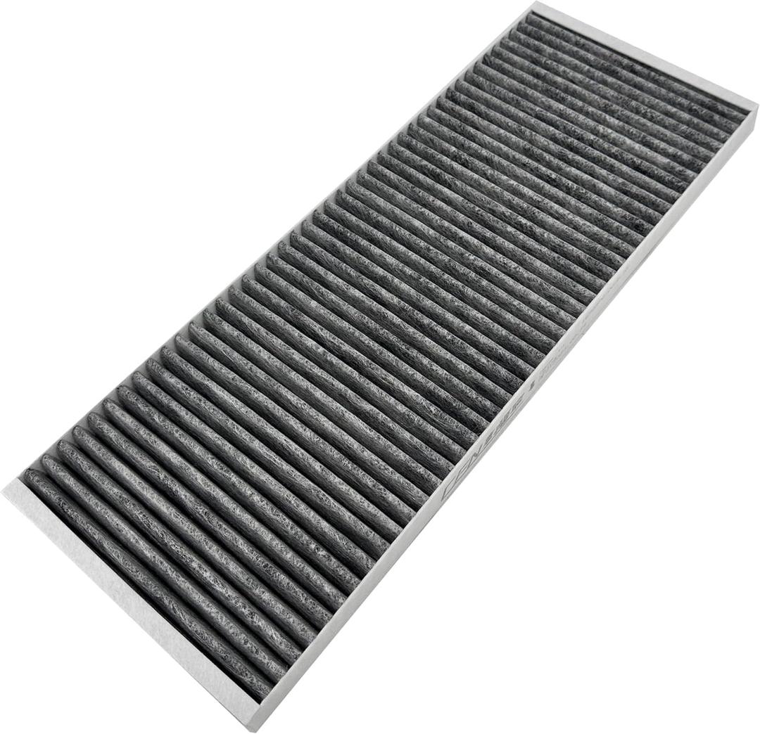 Cabin Air Filter Compatible with Tesla Model X 2016-2021, HEPA Activated Charcoal Frunk Air Intake Filter, Replaces 1045566-00-H, 1045566-00-G, 104556600H