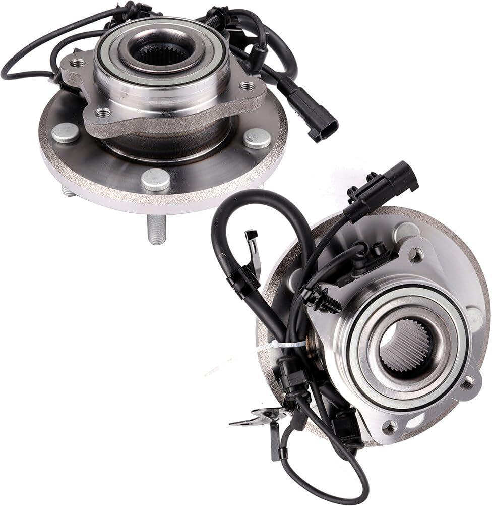 ECCPP Wheel Hub and Bearing Assembly Rear Left 512478 fit for Dodge Journey 2009-2017 5 Lugs Wheel Bearing Hubs with ABS 2pcs
