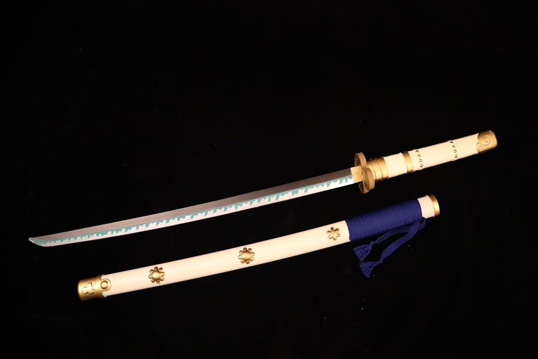 Fantasy Foam Prop Sword, One Piece Wano Arc Collection, PU Foam, 27.5 Inch Blade, Licensed by Toei, for Cosplay