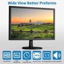 19" 1440x900 PC Monitor Office Monitor HDMI VGA LED Desktop Display Dual Speakers,60Hz,5ms,VESA Mounting,Wide Viewing Angle 170,Brightness 300cd/m,Tilt Adjust,Business Computer Screen
