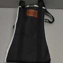 Dog Sling for Back Legs, Dog Lift Harness, Magic Tape Dog Sling for Large Dogs Hind Leg Support, Elderly Dog Lifter, Help Canie Hip Arthritis K9 Cruciate Ligament Rehabilitation (Large) (Black)