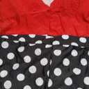 ROSEWE Womens Tankini Bathing Suits, Two-Piece Smocked Swim Dress, Print Swimsuits with Board Shorts (X-Large, Red)