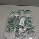 Brizled Silver Snowflake Tree Topper, 9" Christmas Tree Topper with 10 Warm White Lights, 120V UL Certified Christmas Tree Star Topper, Glitter Snowflake Treetop for Christmas Tree Party Home Decor