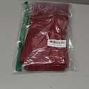 OWENIE Sheer Curtains, Sheer Curtains 63 inch Length 2 Panels Set, Rod Pocket Voile Fimly Sheer Drapes for Living Room/Bedroom, 2pcs, Each 42" W x 63" L, Burgundy