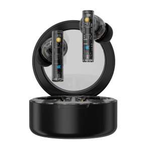 KZ Carol Wireless Earbuds Active Noise Cancelling Built-in 6 Mic Bluetooth Earphones, Black