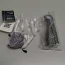 AquaSonic Water Flosser - Cordless Rechargeable Water Flossers for Teeth Cleaning - Waterproof Aqua Flosser, Portable Oral Irrigator for Dental Cleaning with 5 Jet Tips  Braces Home Travel (Charcoal Metallic)